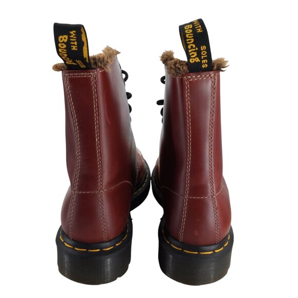 Dr Martens 1460 Serena Smooth Leather Combat Boots Size 39 US 8 Custom OOAK Sun - Picture 7 of 13